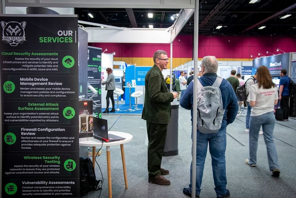 JAG Secure team engaging with clients